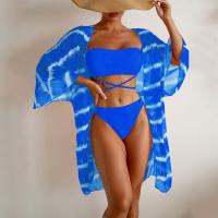 Three Piece Bikini With Long Sleeve Outer