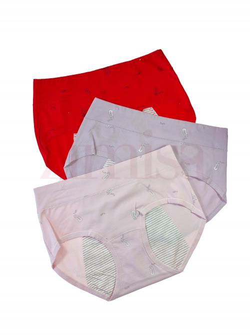 Zimisa, Plain Pure Cotton Period Panty
