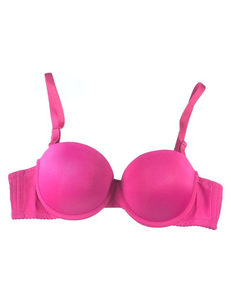 Pink Underwire Pushup Bra  Buy Bras, Panties, Nightwear  - Zimisa